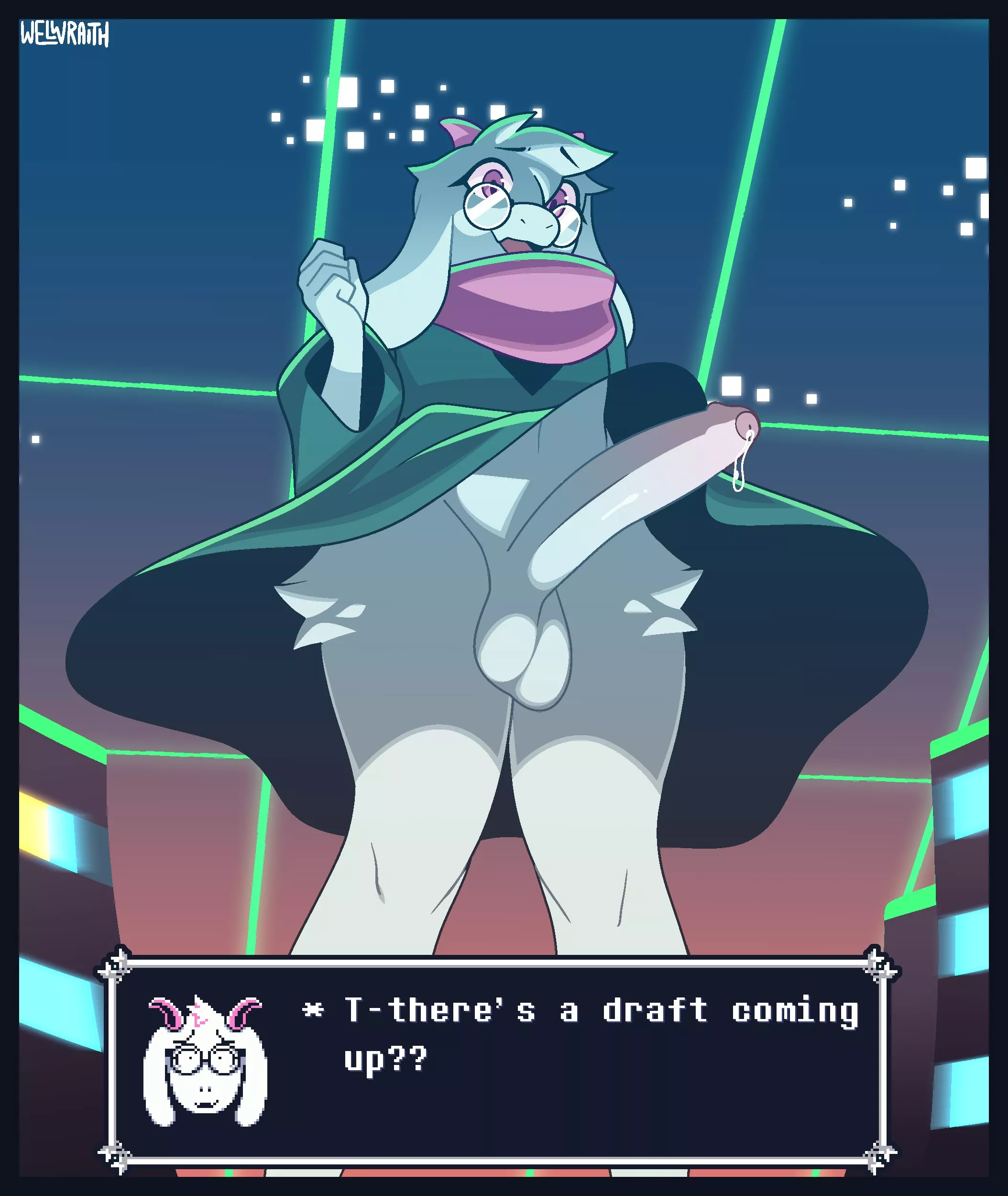 [Ralsei] (Welwraith) posted by kirbollow