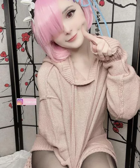 Ram (casual) cosplay by me itscandycloud by Itscandycloud