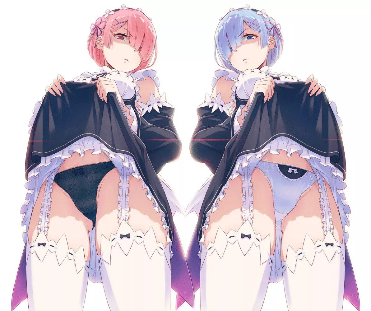 Ram & Rem [Re:Zero] posted by Natsu_1000