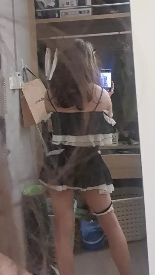 random mirror selfie by ashley_at_night