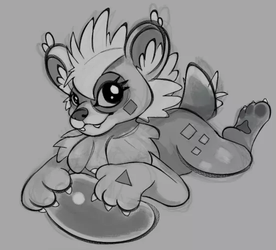 Random sketch drawing - art by me by ILxves