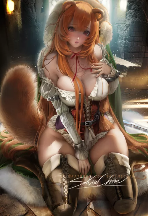 Raphtalia wait for you (sakimichan) [The Rising of the Shield Hero] by queshu22