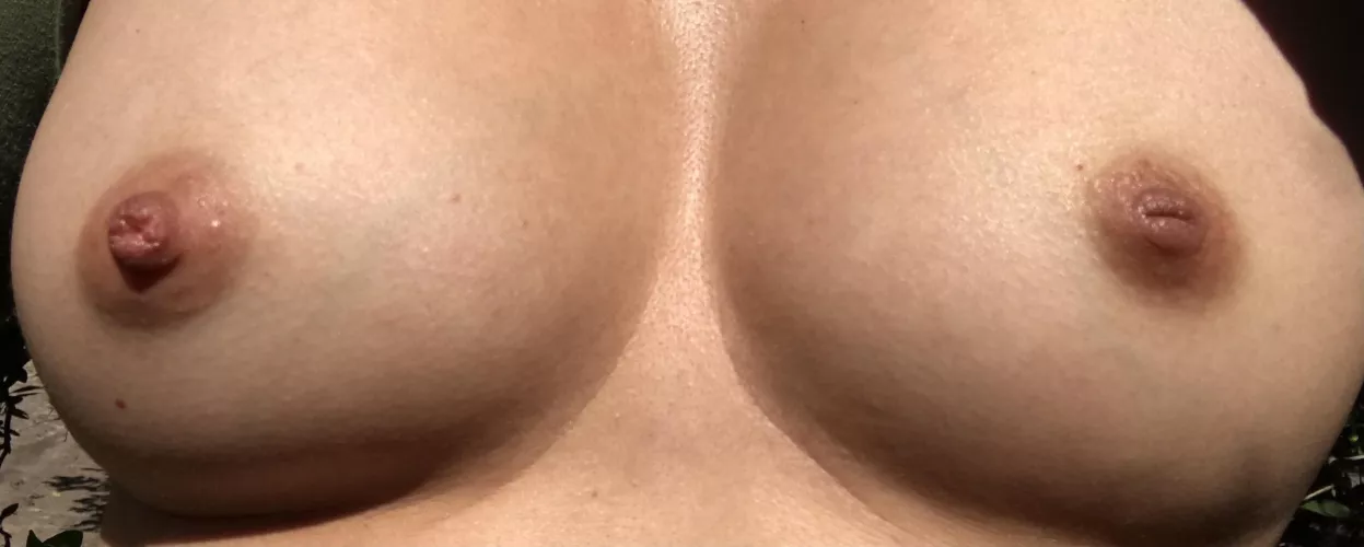 Rate my boobs, please, particularly my nipples by prettytablecloth