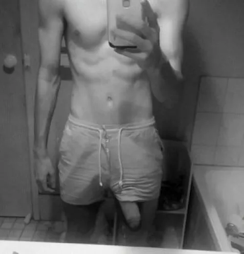 rate my cock, i can’t even keep it in my shorts ;) by throatkillerx