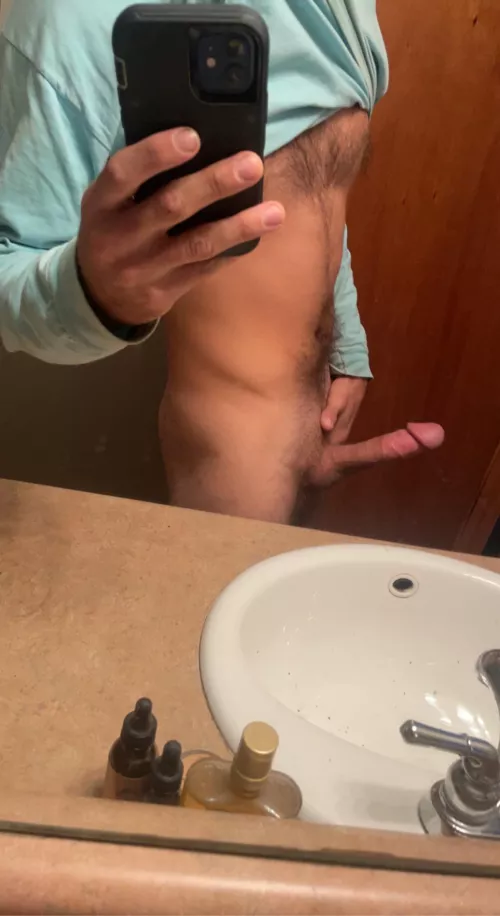 rate my hard morning wood? by goatedsailor