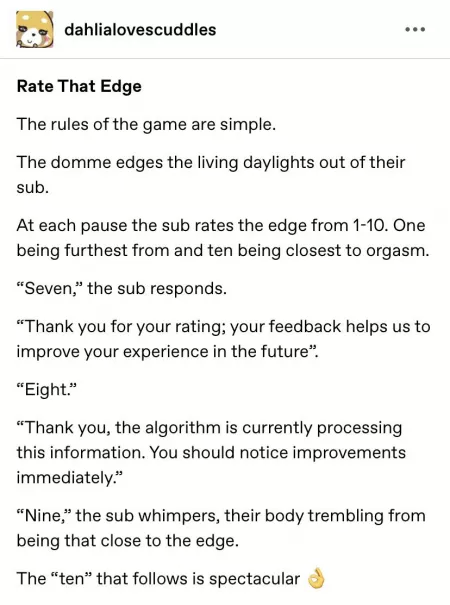 Rate That Edge by dahlialoves