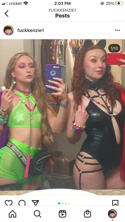 Rave besties ❤️ by Kenziefuck