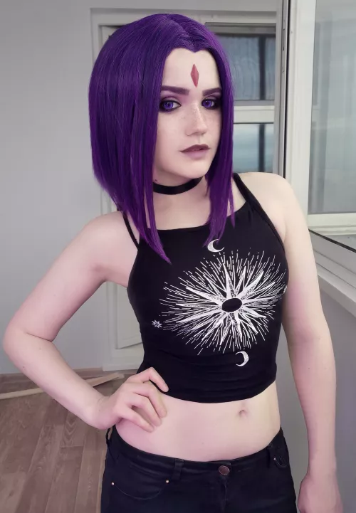 Raven (DC comics | Teen titans) by Neyrodesu by Apart_Rule2210