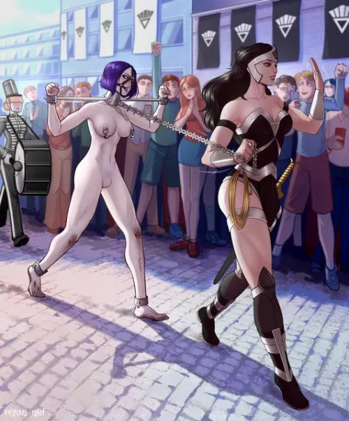 Raven endures a public Walk of Shame by ImWayTooHappy