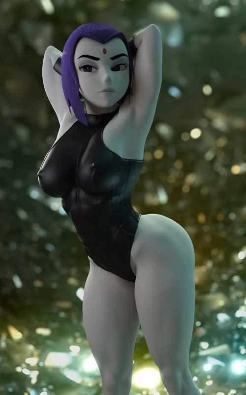 Raven (Noahgraphicz) [DC Comics] by Mxfyn