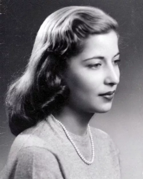 RBG as a young woman