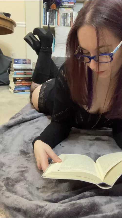 Reading at the right angle by Big-Statement-1363