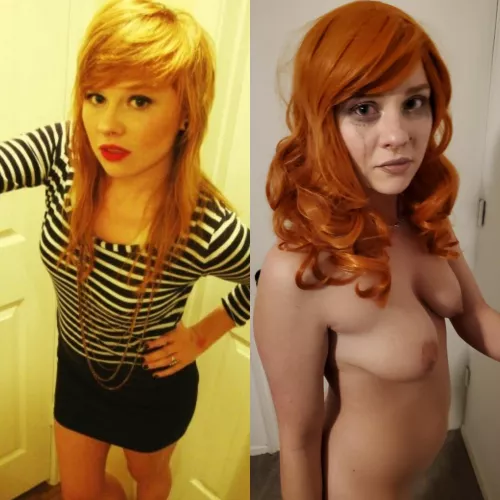 Ready for a night out and after a rough night by chucknbetty