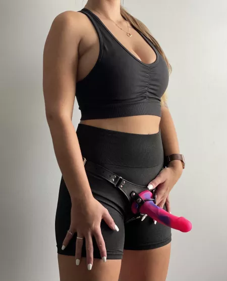 Ready for a workout, how hard do you think I can work him? by thecouplethatkinks