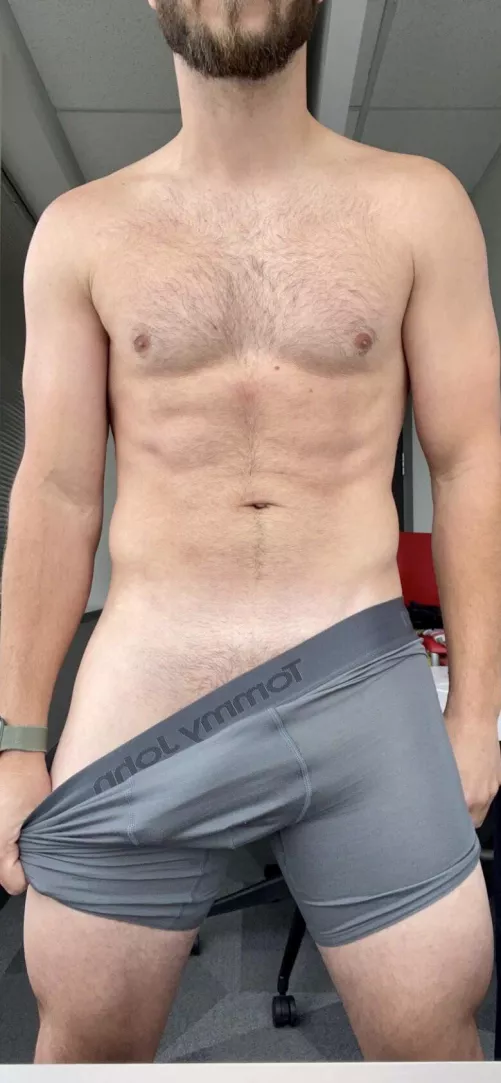 Ready for an existential conversation with someone who likes my underwear by Youseescott