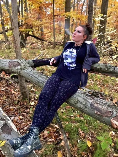 Ready for fall walks in the woods [31F][OC] by stillsomerandomfreak