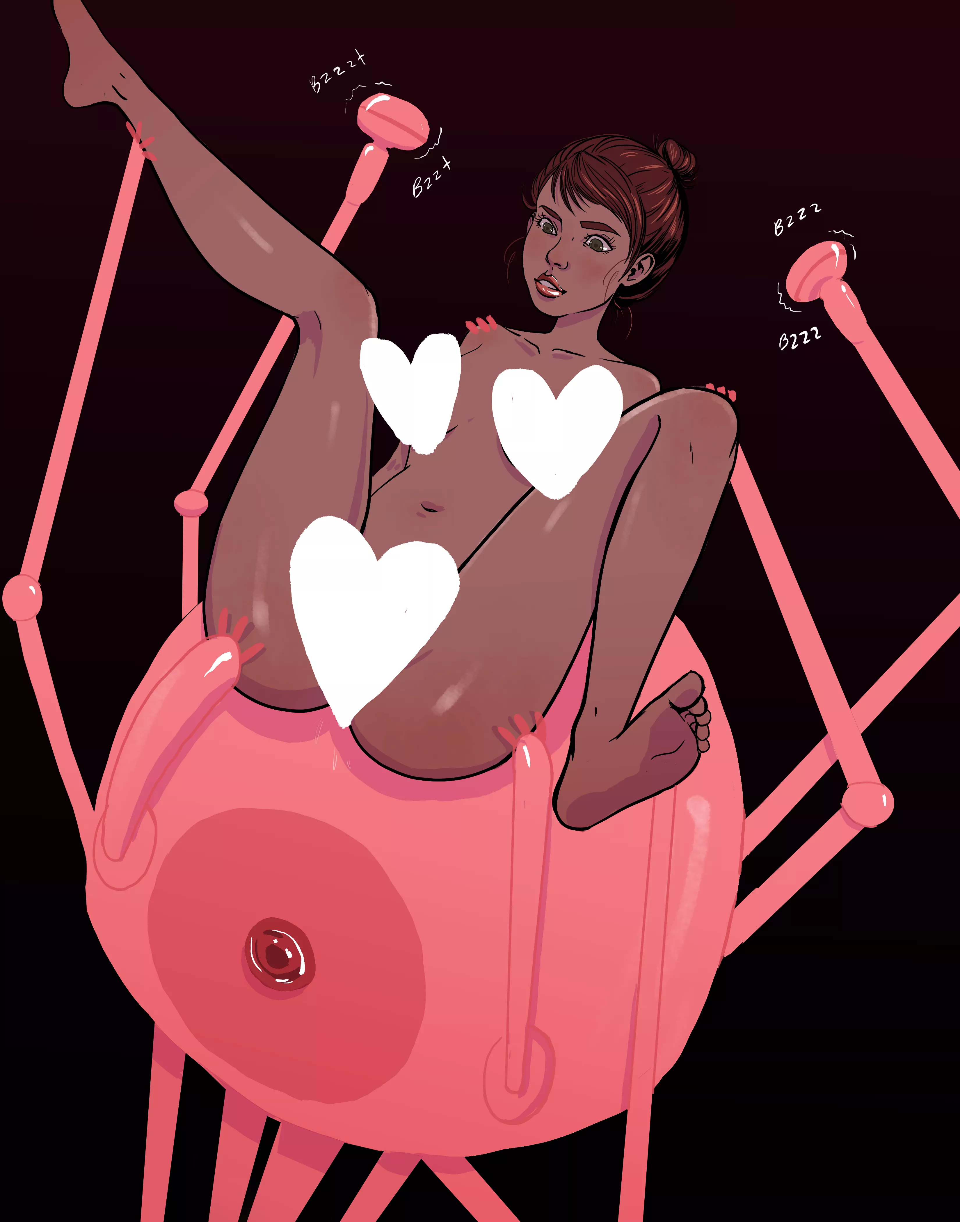 Ready for heaven... new comic page! Uncensored at adventuresofliararoux.com posted by liararoux