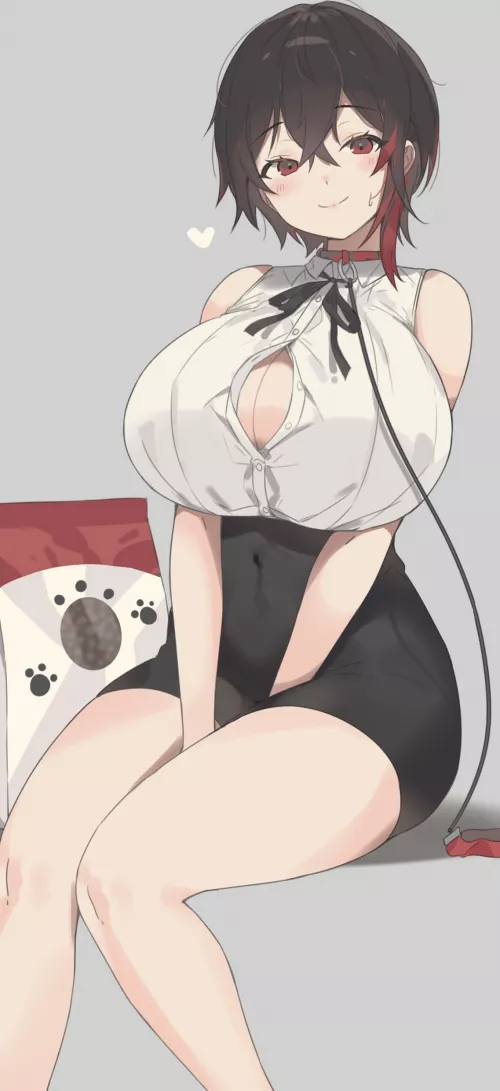 Ready for her training by ChristianBonifacio1