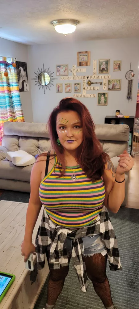 Ready for the concert by wifejustshowingoff