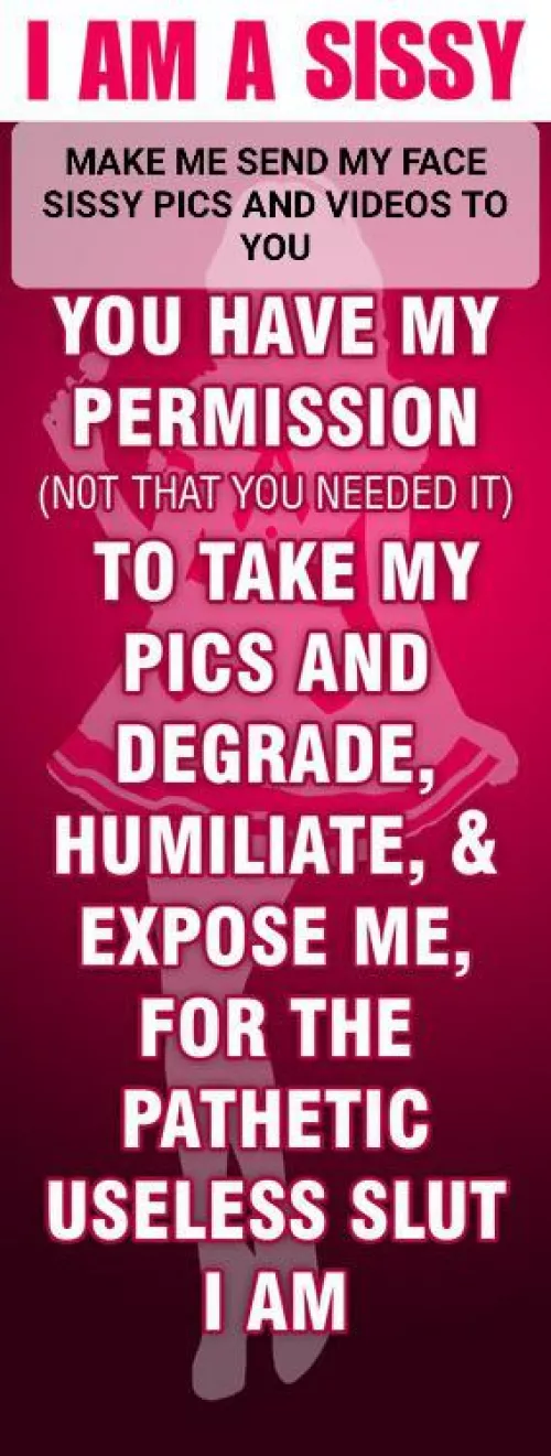 Ready to be exposed humiliated outted ruined by chrissybsissyruined