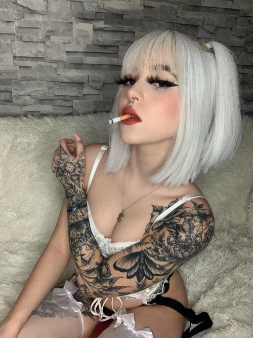 Ready to chew on my cigarette end? by notvicii