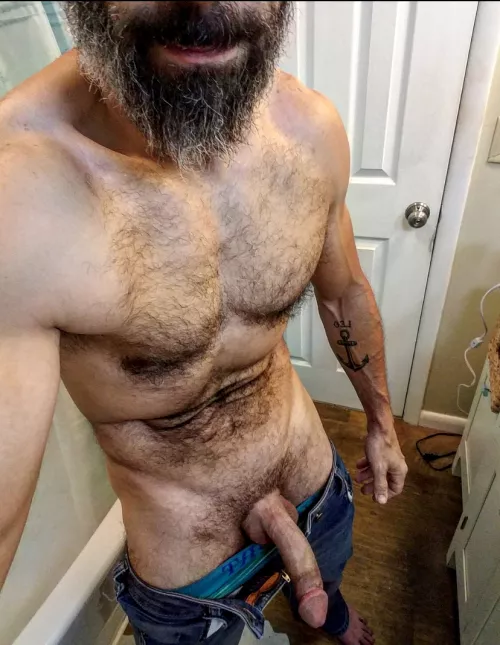 Ready to dump my load, post workout [43m] by Libertine_GreyWolf