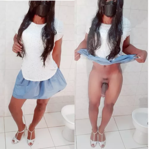 Ready to go out.couldn't find my panty tho by tommytandom