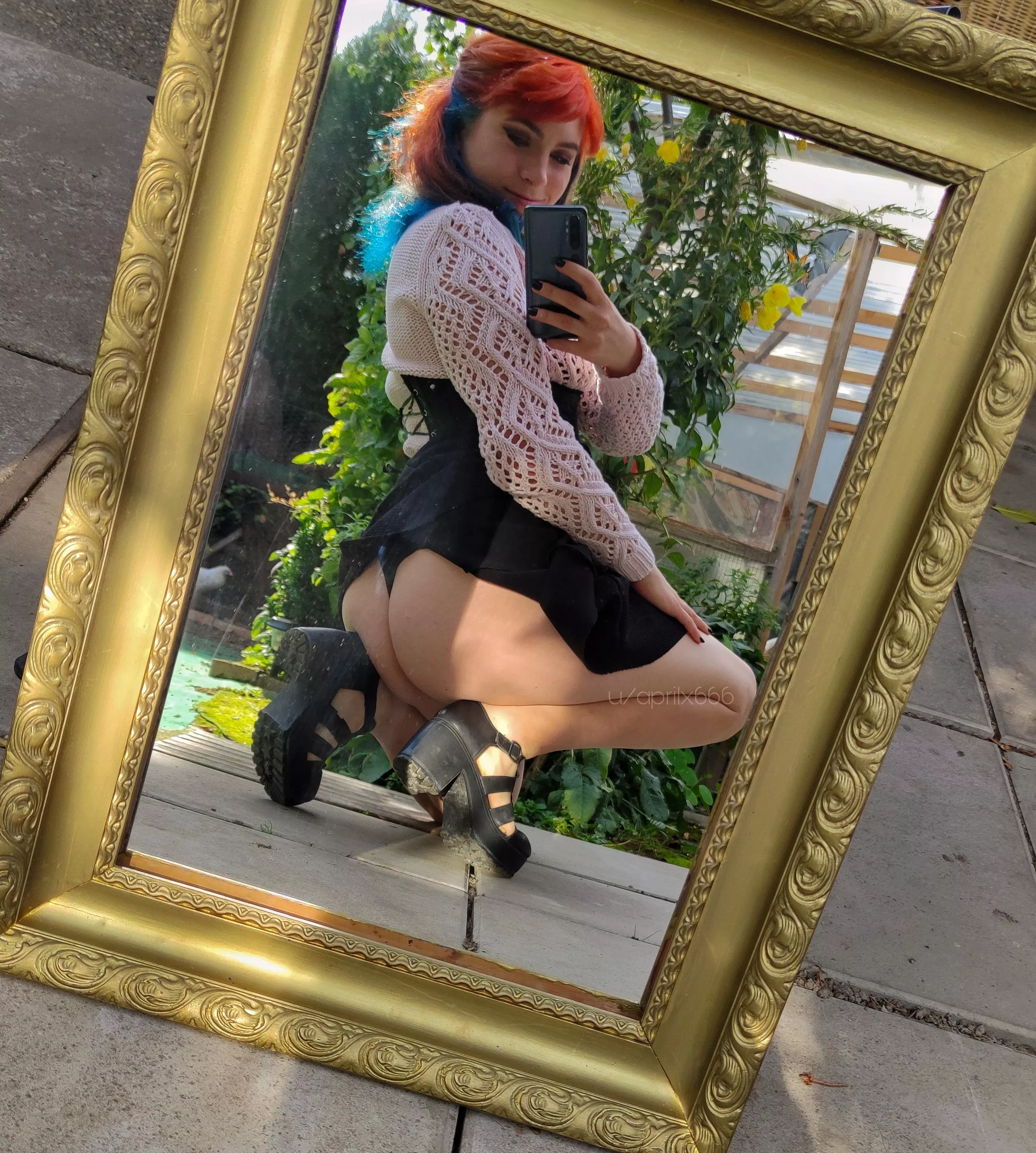 Ready to hit the town when you are 🦇 posted by aprilx666