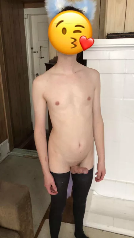 Ready to serve 😘 by Teenytinyfemboy