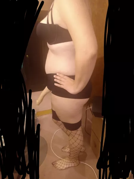 Ready to try out the new harness. by bttmslut1991