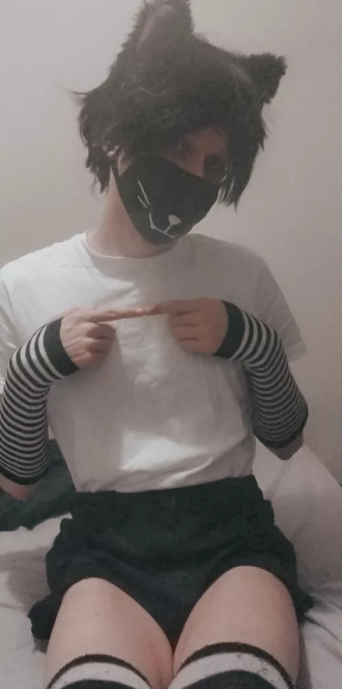 Really liking this wig, wish my real hair was like this 😋 by BlooperNSFW