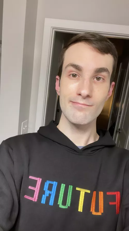 Really loving my new Pride hoodie! What do you guys think? by NeonCloudAstro
