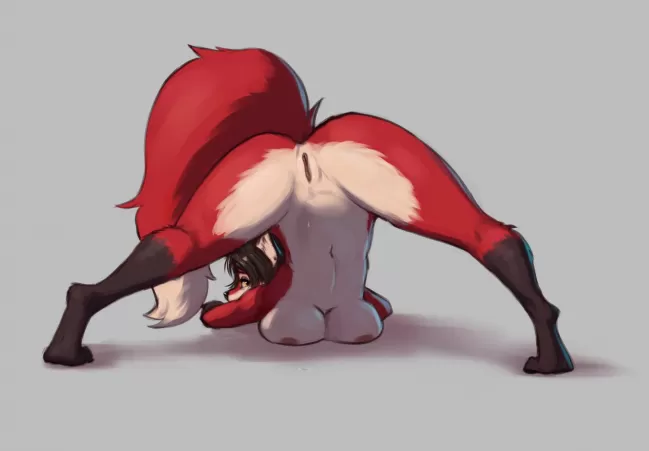 Rear View [F] (Foxovh) by 5headedragon