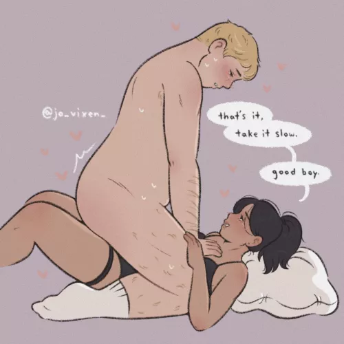 reassurance and encouragement 💕 by jo_vixen_