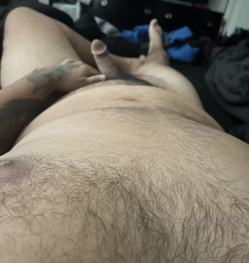 Recently joined and nervous to post myself fully, so I’m starting with the more flattering angles, lol. by Medium_meatman