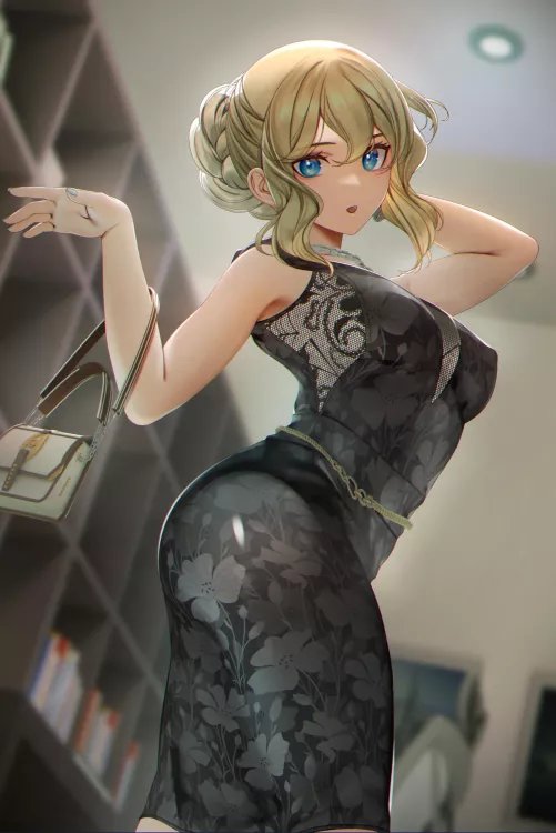 Receptionist by dumbocow