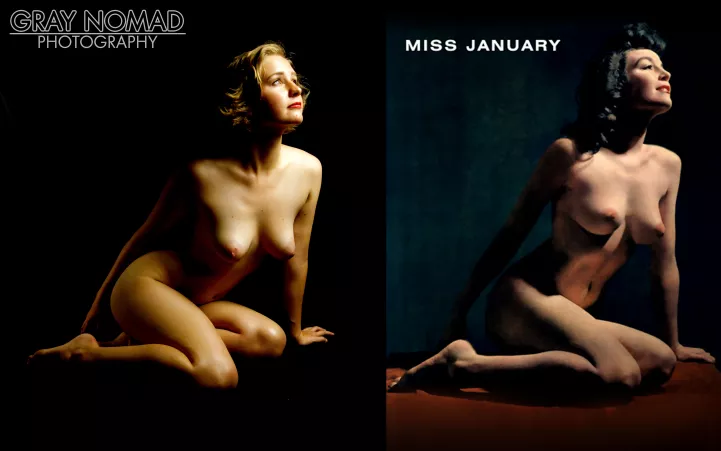 Recreation of Miss January 1954 by GrayNomad