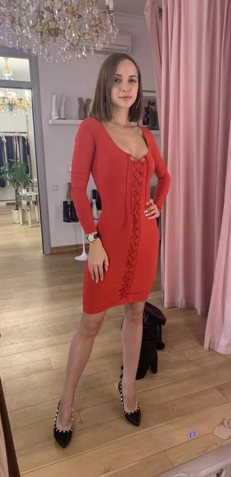 Red dress by Tory_queen