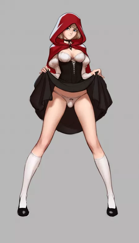 Red Hood Presenting (Tarakanovich ) [Original] by sequence_string