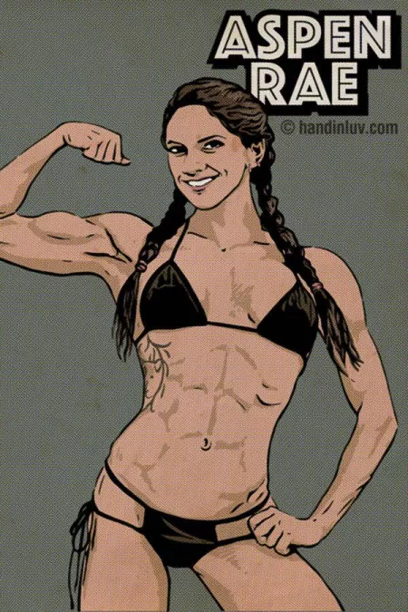 Red hot Aspen Rae - social distance lunchbreak drawing. Without nosy co-workers I can make what I want by handinluv