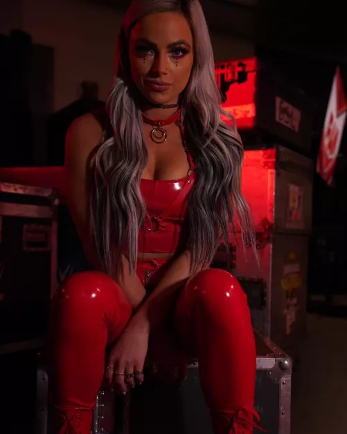 Red HOT Liv Morgan by TittyMasterFiend