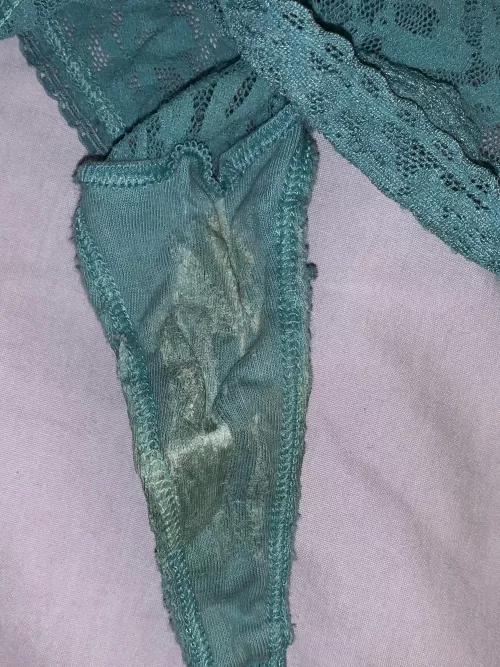 Redditors dirty thong. Look at that gusset by Dry_Indication516