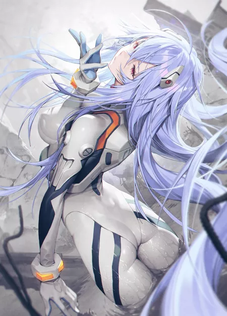 Rei Ayanami by xSaviour_N