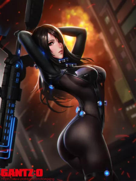 Reika Shimohira Gantz Suit (Liang Xing) [Gantz] by sequence_string