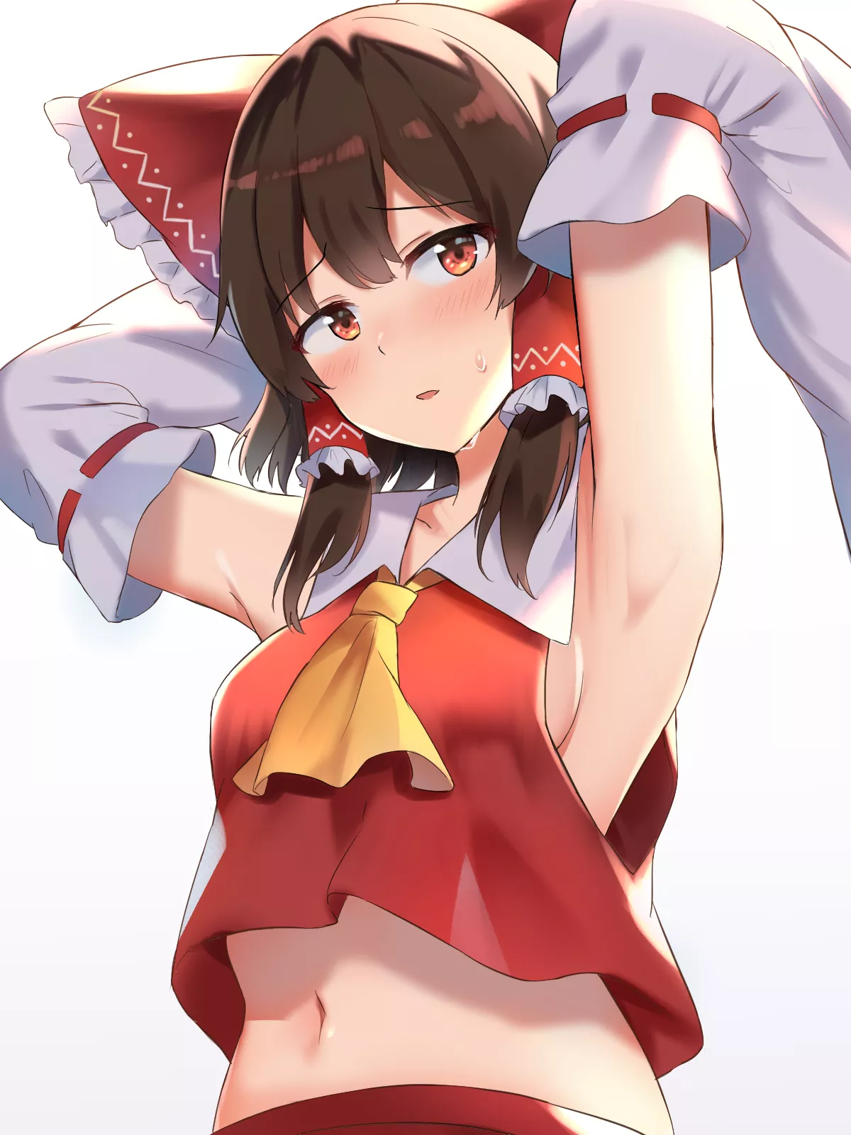 Reimu's Armpit [Clothed] posted by NitroxTouhou