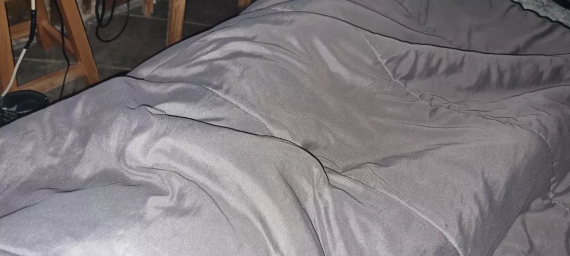 Relaxing in bed away from home again. by SkiLLi3