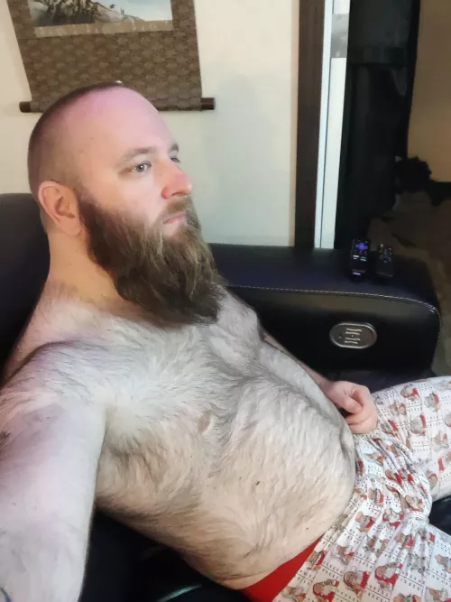 Relaxing, listening to some music (35) by beardedlegend9797