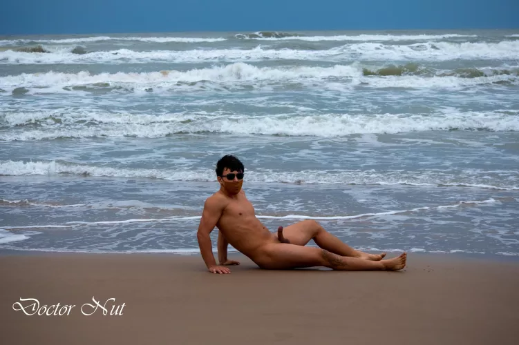 Relaxing naked at the beach🍆 by DoctorNut69