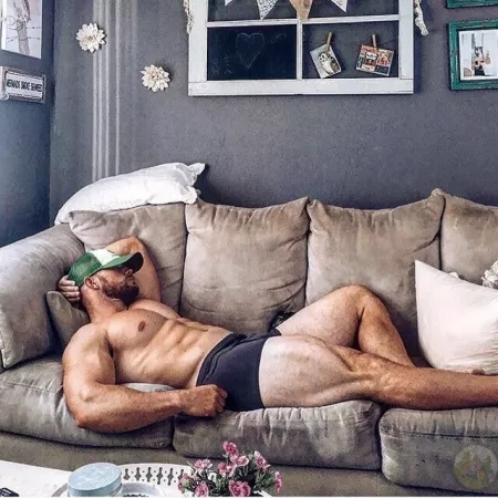 Relaxing On The Couch by Mad4Reddit