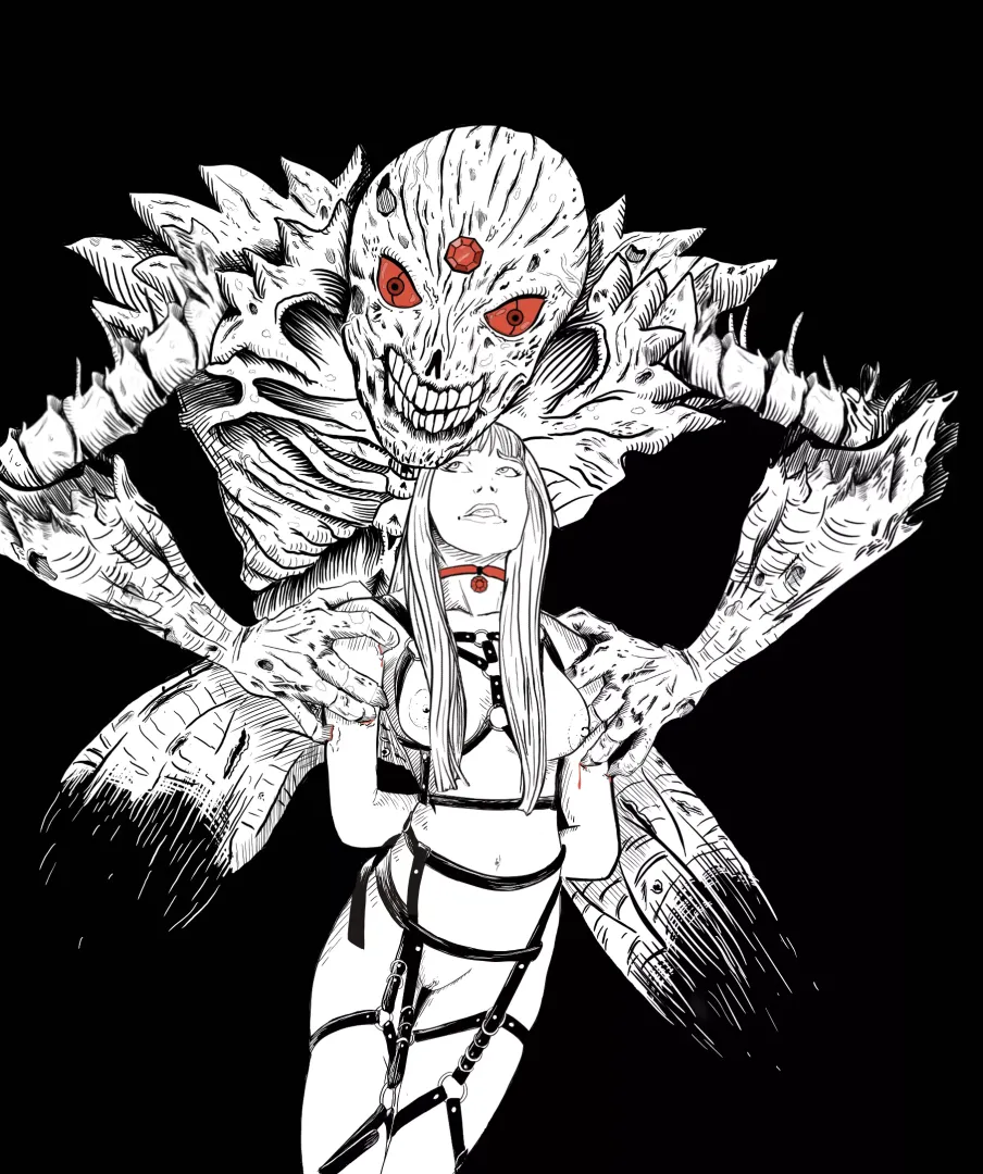 Release your demons. (By me) posted by payingbillswithporn